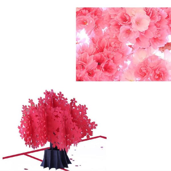 greeting cards 3d stereo card romantic sakura lover couple paper invitation postcard anniversary valentin
greeting cards 3d stereo card romantic sakura lover couple paper invitation postcard anniversary valentin