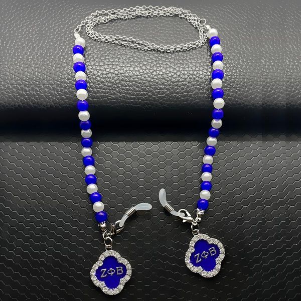 pendant necklaces exquisite greek letter society zeta phi beta sorority enamel rhinestone diy blue bead glasses chain mask, Silver
pendant necklaces exquisite greek letter society zeta phi beta sorority enamel rhinestone diy blue bead glasses chain mask, Silver