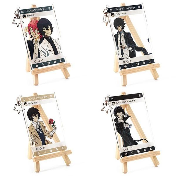 keychains anime bungou stray dogs cosplay keychain acrylic squaretransparent pendant fashion jewelery, Silver
keychains anime bungou stray dogs cosplay keychain acrylic squaretransparent pendant fashion jewelery, Silver