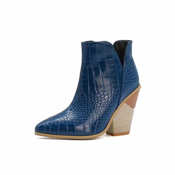 boots 2021 arrived fashion sexty women chunky super high wedges heels 10cm booties ankle cowboy zapatos para mujer shoes h-9, Black
boots 2021 arrived fashion sexty women chunky super high wedges heels 10cm booties ankle cowboy zapatos para mujer shoes h-9, Black