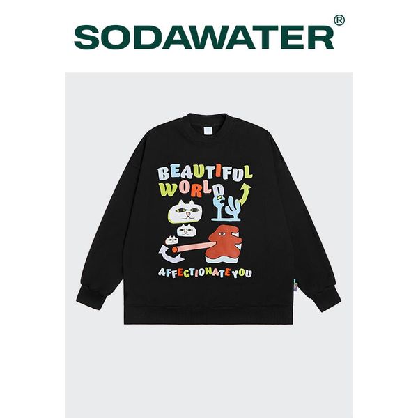 men's hoodies & sweatshirts sodawater 2021 streetwear oversized pullovers men harajuku cartoon casual cotton black crewneck male
men's hoodies & sweatshirts sodawater 2021 streetwear oversized pullovers men harajuku cartoon casual cotton black crewneck male