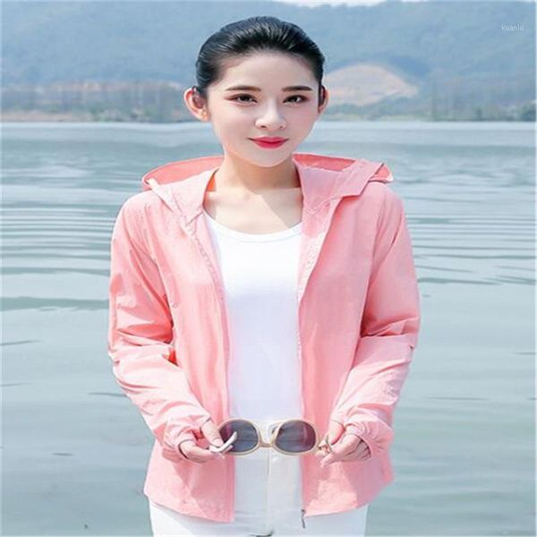summer women's jacket quick-drying clothing sunshade breathable hooded sunscreen outdoor clothes jackets, Black;brown
summer women's jacket quick-drying clothing sunshade breathable hooded sunscreen outdoor clothes jackets, Black;brown