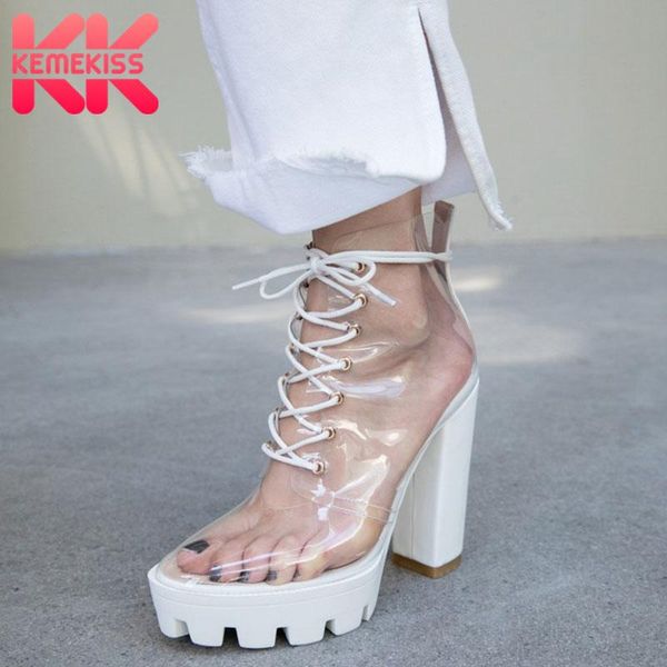 boots kemekiss woman ankle pvc high platform cool women summer fashion shoes party footwear size 34-41, Black
boots kemekiss woman ankle pvc high platform cool women summer fashion shoes party footwear size 34-41, Black