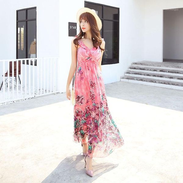 casual dresses 100% silk beach dress summer 2021 elegant floral bohemian maxi for women backless vestido de mujer pph4026, Black;gray
casual dresses 100% silk beach dress summer 2021 elegant floral bohemian maxi for women backless vestido de mujer pph4026, Black;gray