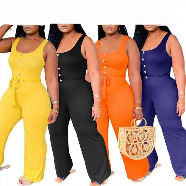 joshua fall stitching casual women romper tank sleeveless square collar lace up high waist loose wide leg solid womens, Black;white