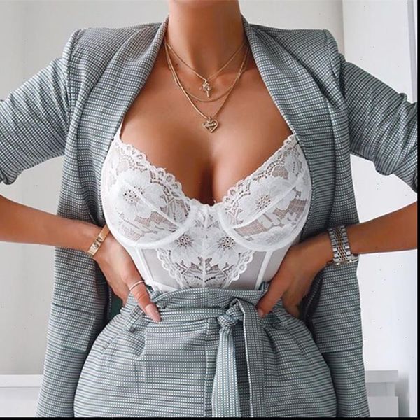 floral lace bodysuit women hallow out mesh bodysuit 2021 spring 3 colors mesh sheer bodysuit teddies overalls, Black;white
floral lace bodysuit women hallow out mesh bodysuit 2021 spring 3 colors mesh sheer bodysuit teddies overalls, Black;white
