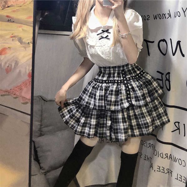 skirts teens aesthetic rivets plaid womens 2021 goth punk summer mini high waisted ruched ruffle rok wk0a, Black
skirts teens aesthetic rivets plaid womens 2021 goth punk summer mini high waisted ruched ruffle rok wk0a, Black