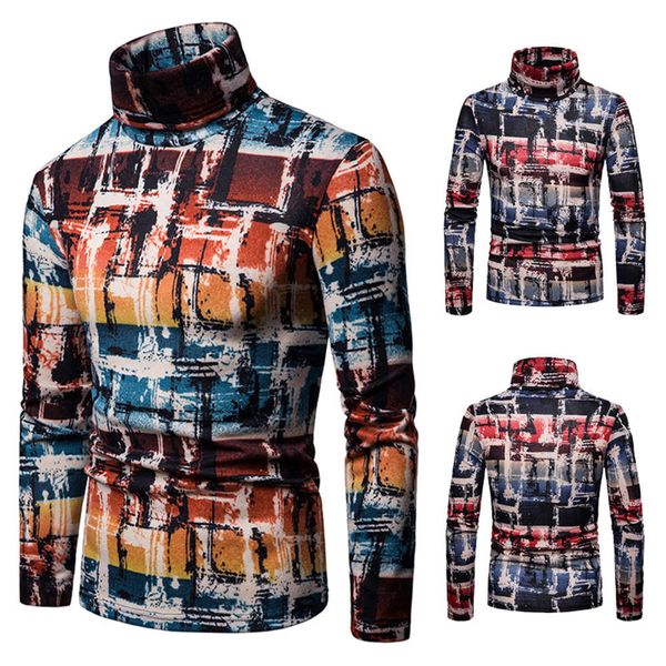 autumn and winter men's large plush warm turtleneck color plaid long sleeve bottom shirt, White;black
autumn and winter men's large plush warm turtleneck color plaid long sleeve bottom shirt, White;black