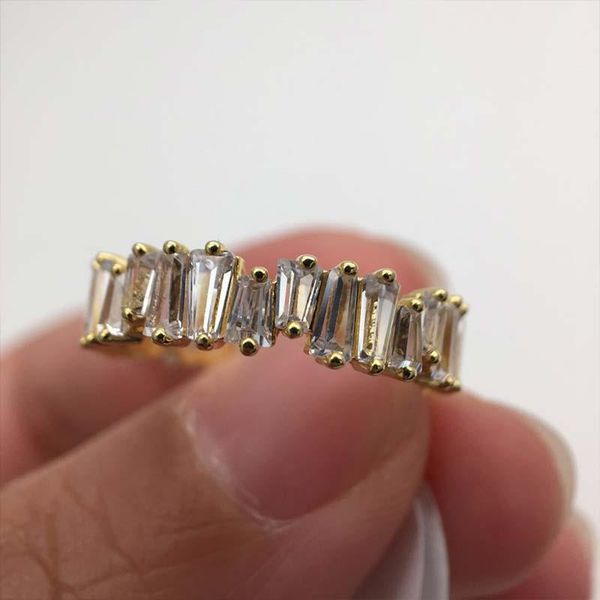 wedding rings 1pc luxury micro paved square cubic zirconia promise love for women engagement jewelry drop ship ring, Slivery;golden
wedding rings 1pc luxury micro paved square cubic zirconia promise love for women engagement jewelry drop ship ring, Slivery;golden