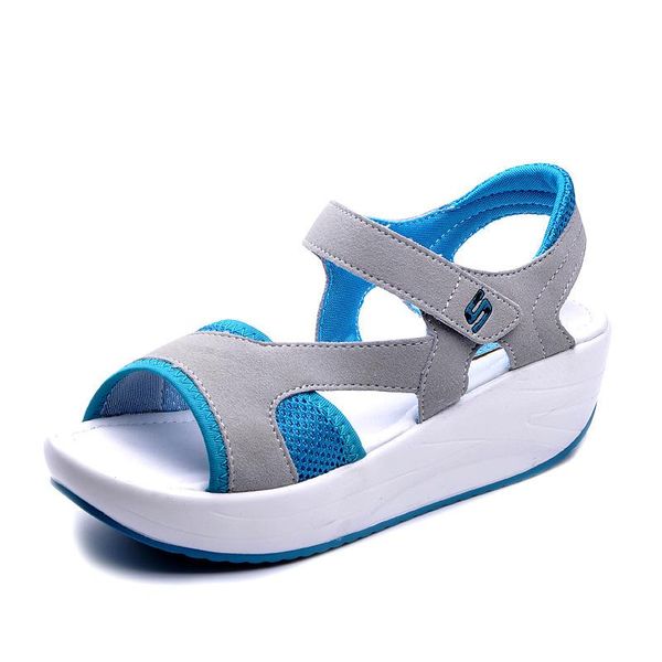 dress shoes 2021 fashion summer women's thick-soled mesh breathable ladies heightening wedges platform sandals, Black
dress shoes 2021 fashion summer women's thick-soled mesh breathable ladies heightening wedges platform sandals, Black
