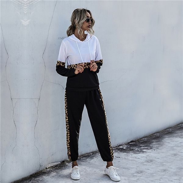 2021 leopard patchwork hoodies set autumn winter full length pants tracksuit for women new casual 2 pieces sets g5aa, Gray
2021 leopard patchwork hoodies set autumn winter full length pants tracksuit for women new casual 2 pieces sets g5aa, Gray