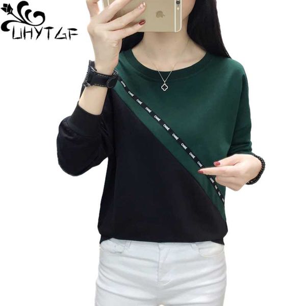 women's t-shirt uhytgf cotton sweatshirt womens long-sleeved color matching casual autumn winter t-shirts female harajuku 3xl plus size, White
women's t-shirt uhytgf cotton sweatshirt womens long-sleeved color matching casual autumn winter t-shirts female harajuku 3xl plus size, White
