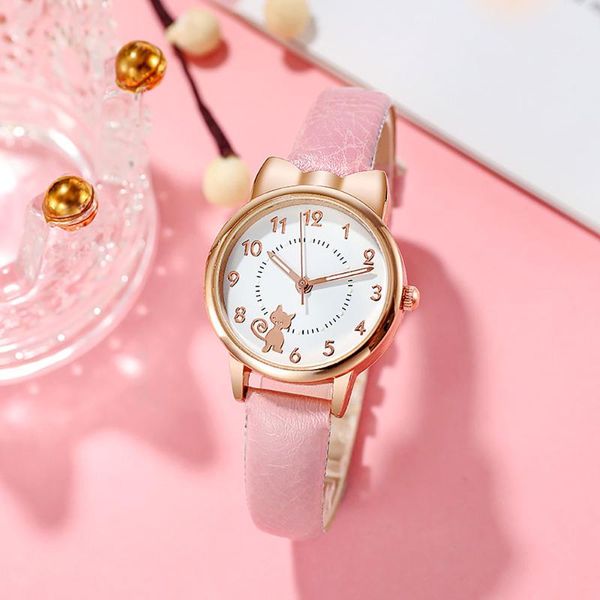 wristwatches kids children watch cat multi-color quartz watches clocks for girls clock wristwatch rosette colorful, Slivery;brown
wristwatches kids children watch cat multi-color quartz watches clocks for girls clock wristwatch rosette colorful, Slivery;brown