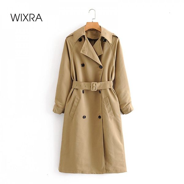 wixra womens trench jackets casual double breasted waterproof sashes long coat chic female windbreaker outerwear 201027, Tan;black
wixra womens trench jackets casual double breasted waterproof sashes long coat chic female windbreaker outerwear 201027, Tan;black
