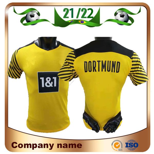 21/22 player version haaland reus soccer jersey 2021 home sancho hazard brandt witsel shirts hummels football uniform, Black;yellow
21/22 player version haaland reus soccer jersey 2021 home sancho hazard brandt witsel shirts hummels football uniform, Black;yellow