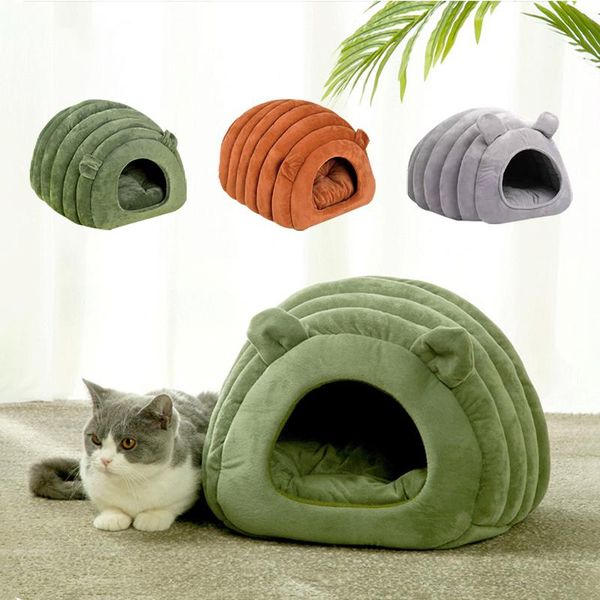 cat beds & furniture warm house soft plush pet for cats dogs round semi-closed nest cozy kitten puppy cave with cushion accessories
cat beds & furniture warm house soft plush pet for cats dogs round semi-closed nest cozy kitten puppy cave with cushion accessories