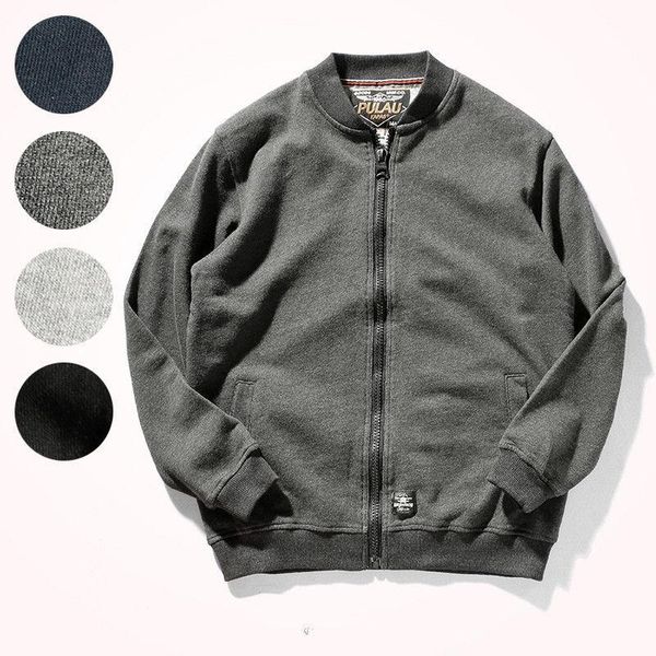 men's hoodies & sweatshirts 2021 autumn winter cardigan terry knitted cotton slim jacket casual baseball uniform collar, Black
men's hoodies & sweatshirts 2021 autumn winter cardigan terry knitted cotton slim jacket casual baseball uniform collar, Black