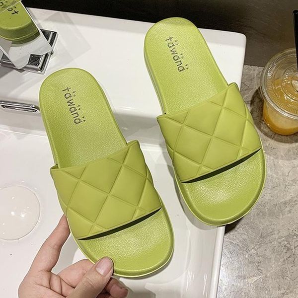 indoor solid open toe quilted ladies slides rhombus pvc non-slip women bath slippers slip-on girls bedroom flat shoes, Black
indoor solid open toe quilted ladies slides rhombus pvc non-slip women bath slippers slip-on girls bedroom flat shoes, Black