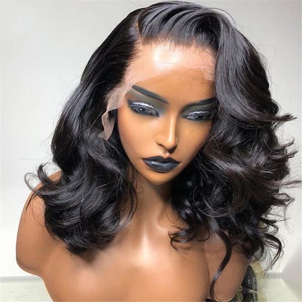 16inch body wave short bob wig 13x4 lace front human hair brazilian remy 4x4 closure loose pre plucked 180 density for black women, Black;brown
16inch body wave short bob wig 13x4 lace front human hair brazilian remy 4x4 closure loose pre plucked 180 density for black women, Black;brown