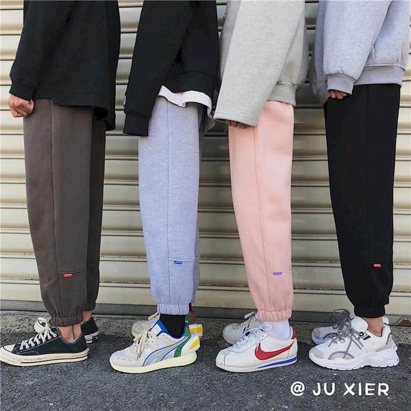 women's pants & capris cotton men's and women's sports pants, korean casual japanese clothes, couple pants, Black;white
women's pants & capris cotton men's and women's sports pants, korean casual japanese clothes, couple pants, Black;white