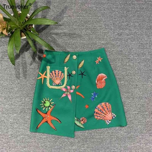 truevoker european spring summer runway fashion skirt women's high end green shell print pocket beaded pencil skirt 210724, Black
truevoker european spring summer runway fashion skirt women's high end green shell print pocket beaded pencil skirt 210724, Black