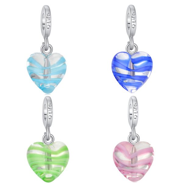 1pcs heart-shaped resin pendant diy beads adapting original pandora charm bracelet ladies jewelry making gifts, Silver
1pcs heart-shaped resin pendant diy beads adapting original pandora charm bracelet ladies jewelry making gifts, Silver