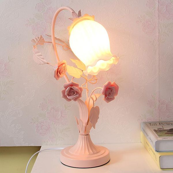european creative pink flower table lamps cute princess pink girl warm nightstand lamp living room bedroom art deco table light
european creative pink flower table lamps cute princess pink girl warm nightstand lamp living room bedroom art deco table light