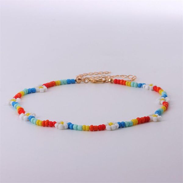 chains fashionable and simple 9 white rice bead flower necklace personality color ladies vintage jewelry gift, Silver
chains fashionable and simple 9 white rice bead flower necklace personality color ladies vintage jewelry gift, Silver