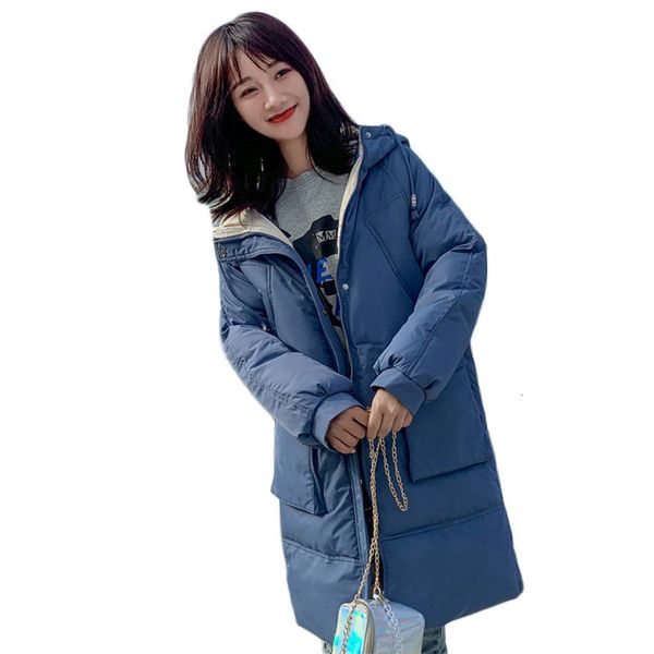 2021 New Women's winter coat Korean fashions beige green long oversize thick heat down cotton woman's jacket 5ZXW, Black
2021 New Women's winter coat Korean fashions beige green long oversize thick heat down cotton woman's jacket 5ZXW, Black