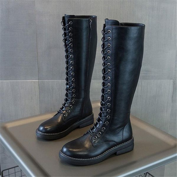 boots women knee high leather long boot square heel autumn winter side zipper fashion lady shoes handmade knight, Black
boots women knee high leather long boot square heel autumn winter side zipper fashion lady shoes handmade knight, Black