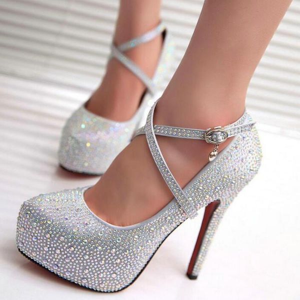 dress shoes 2021 women high heels prom wedding lady crystal platforms silver glitter rhinestone bridal thin heel party pump 118, Black
dress shoes 2021 women high heels prom wedding lady crystal platforms silver glitter rhinestone bridal thin heel party pump 118, Black