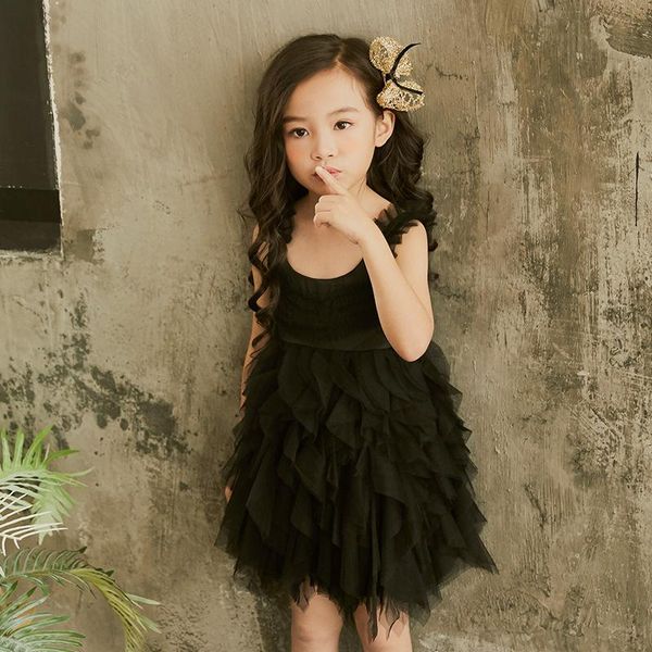 girl's dresses summer girls dress 2021 mesh black kids fashion sleeveless party for 3-11y dq931, Red;yellow
girl's dresses summer girls dress 2021 mesh black kids fashion sleeveless party for 3-11y dq931, Red;yellow
