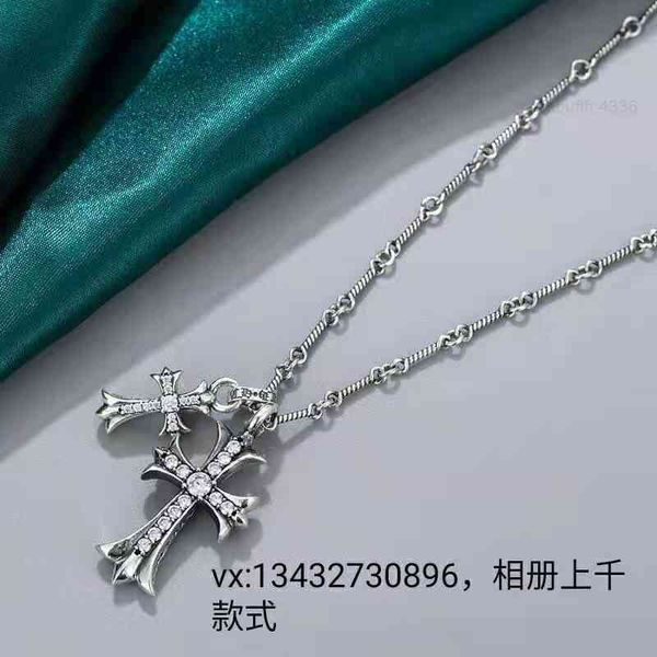s925 sterling silver crotch cross with drill necklace chrome/hearts sydney same collarbone chain, Red;brown
s925 sterling silver crotch cross with drill necklace chrome/hearts sydney same collarbone chain, Red;brown