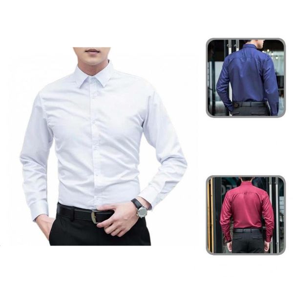 men's casual shirts great winter shirt solid color men clothing thick lapel spring autumn, White;black
men's casual shirts great winter shirt solid color men clothing thick lapel spring autumn, White;black