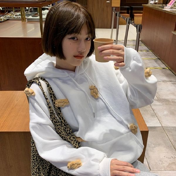 2021 new 3 colors autumn and winter korean style 3d bear thicking hoodies womens sweatshirts (f4149) u96y, Black
2021 new 3 colors autumn and winter korean style 3d bear thicking hoodies womens sweatshirts (f4149) u96y, Black