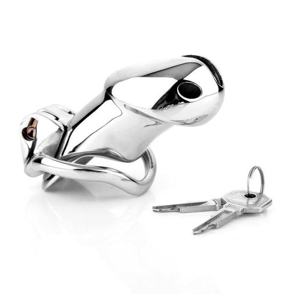 stainless steel male chastity cage constant reminder metal cock cage 3.35 inches long
stainless steel male chastity cage constant reminder metal cock cage 3.35 inches long