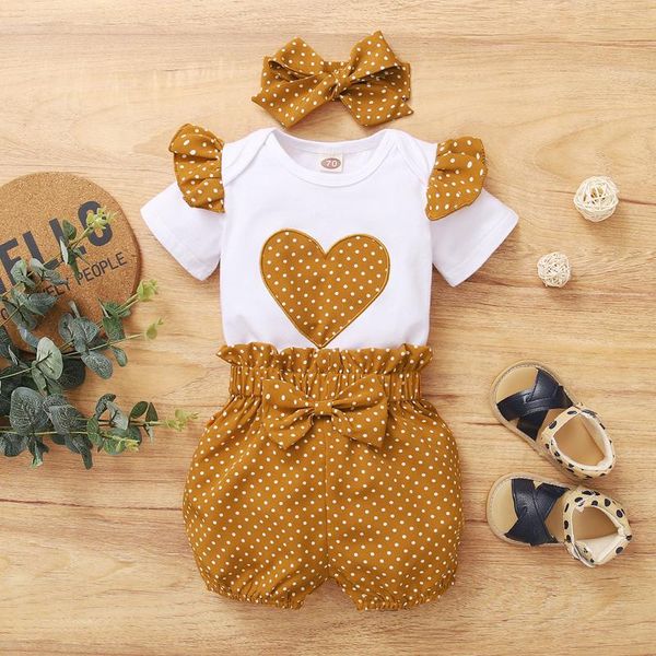 clothing sets set born summer infant baby girls valentine polka dot print romper short sleeve bodytsuit+shorts high waist clothes, White
clothing sets set born summer infant baby girls valentine polka dot print romper short sleeve bodytsuit+shorts high waist clothes, White