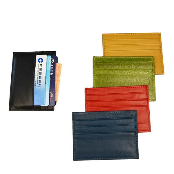 card holders vintage colorful smooth cow leather business bank holder men's flat wide id wallet case, Brown;gray
card holders vintage colorful smooth cow leather business bank holder men's flat wide id wallet case, Brown;gray