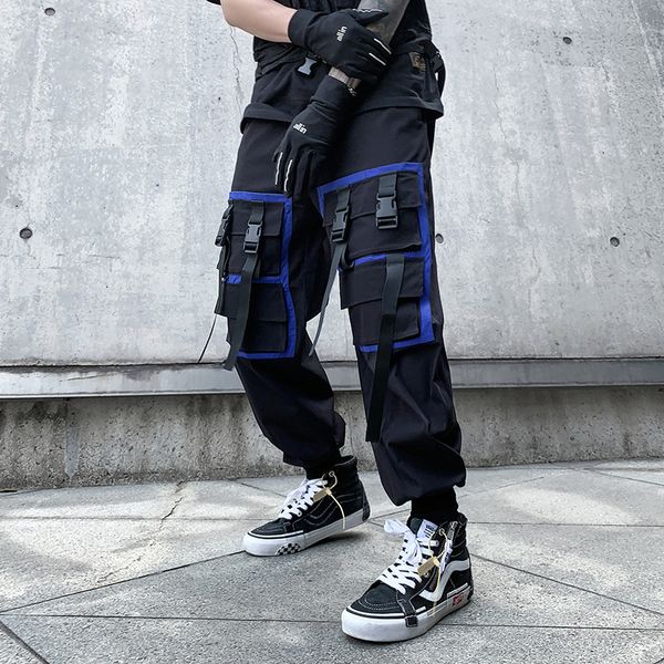 cargo 2021 new hip hop streetwear jogger men's pants casual fitness ribbons joggers sweatpants eadk, Black
cargo 2021 new hip hop streetwear jogger men's pants casual fitness ribbons joggers sweatpants eadk, Black