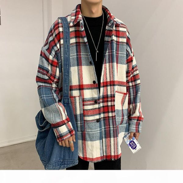 flannel shirt men long sleeve winter casual korean loose fashion vintage mens shirts plaid oversized male and blouses, White;black
flannel shirt men long sleeve winter casual korean loose fashion vintage mens shirts plaid oversized male and blouses, White;black