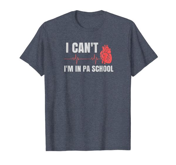 physician's assistant shirt for pa school pa students premed, White;black