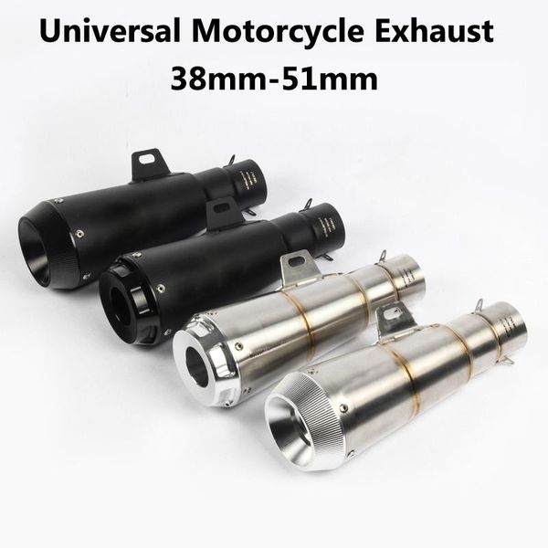 motorcycle exhaust system 51mm universal pipe escape laser marking motorbike muffler for ninja250 er6n r3
motorcycle exhaust system 51mm universal pipe escape laser marking motorbike muffler for ninja250 er6n r3