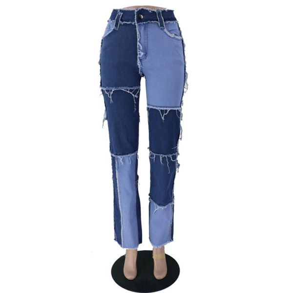 women's jeans stock high waist woman straight denim pant female plus size summer loose pants casual 2021 mom patckwork, Blue
women's jeans stock high waist woman straight denim pant female plus size summer loose pants casual 2021 mom patckwork, Blue