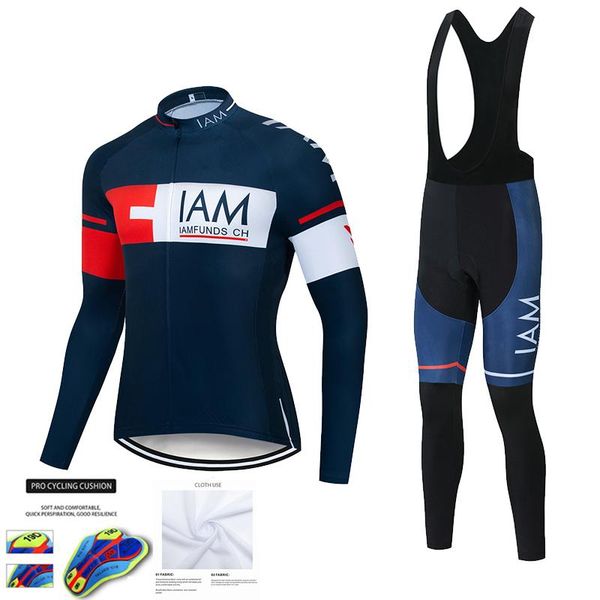 racing sets iam 2021 spring summer long sleeve cycling jersey set maillot ropa ciclismo mtb bicycle clothing men bike uniform, Black;blue
racing sets iam 2021 spring summer long sleeve cycling jersey set maillot ropa ciclismo mtb bicycle clothing men bike uniform, Black;blue