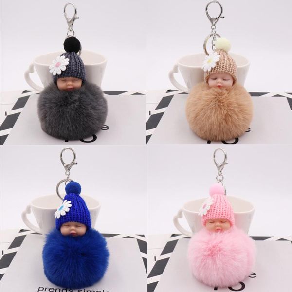 keychains fashion cute sleeping doll plush keychain daisy flower woolen hat bag car pendant key chain jewelry gifts for girl women, Silver
keychains fashion cute sleeping doll plush keychain daisy flower woolen hat bag car pendant key chain jewelry gifts for girl women, Silver