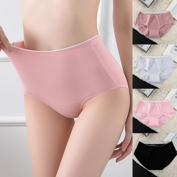 women's panties high waist underwear cotton seamless breathable lingerie female briefs plus size, Black;pink
women's panties high waist underwear cotton seamless breathable lingerie female briefs plus size, Black;pink