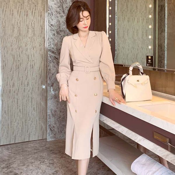 new arrival fashion comfortable double breasted formal elegant vintage work style solid slim pencil dress urde, White;black
new arrival fashion comfortable double breasted formal elegant vintage work style solid slim pencil dress urde, White;black