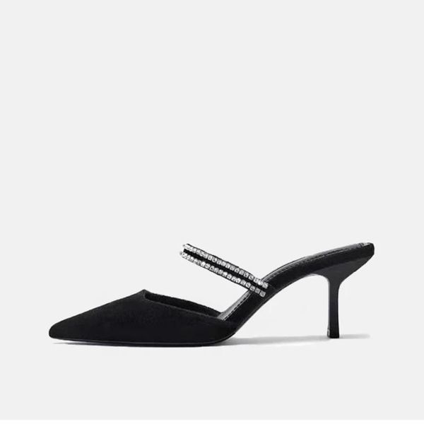 2021 fashion spring new sandals women stiletto black velvet high heels single shoes brand design fashion party women shoes
2021 fashion spring new sandals women stiletto black velvet high heels single shoes brand design fashion party women shoes