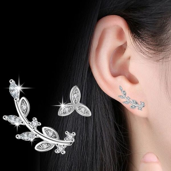 nehzy 925 sterling silver stud earrings retro simple cubic zirconia leaf popular jewelry, Golden
nehzy 925 sterling silver stud earrings retro simple cubic zirconia leaf popular jewelry, Golden