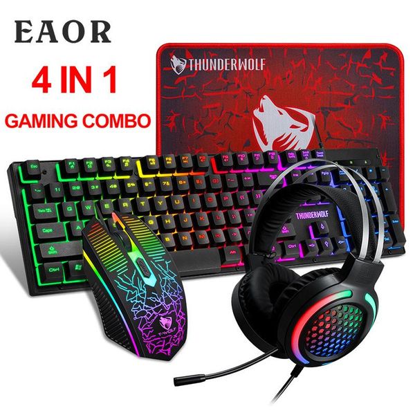 keyboard mouse combos eaor 4pcs game + headset pad set, 2400dpi luminous wired gaming for pc gamer
keyboard mouse combos eaor 4pcs game + headset pad set, 2400dpi luminous wired gaming for pc gamer